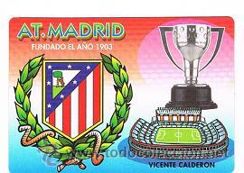 Coleccionismo calendarios: CALENDARIO DEL ATLETICO DE MADRID - Foto 1