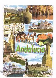 Coleccionismo calendarios: CALENDARIO DE ANDALUCIA