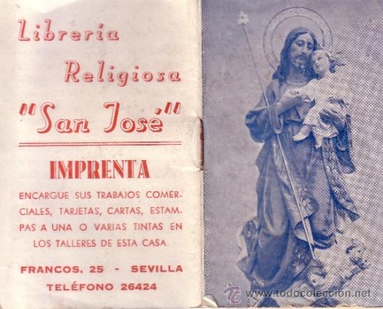 Coleccionismo Calendarios: CALENDARIO CON EL SANTORAL DE1946 - 32 PAGINAS - PUBLICIDAD DE LIBRERIA RELIGIOSA SAN JOSE