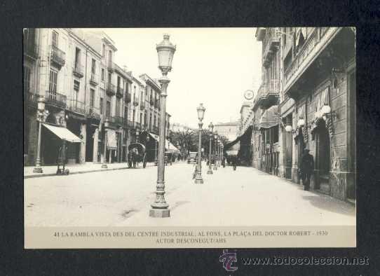 Coleccionismo calendarios: Calendario Imatges del Sabadell antic del 1999: La Rambla vista des del Centre Industrial (num.41)