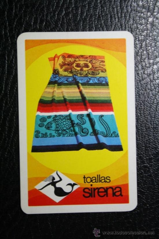 Sammeln von Kalendern: Calendario Fournier A&ntilde;o 1971: Toallas Sirena - REF157