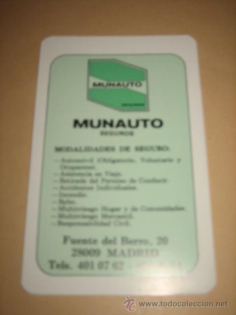 Coleccionismo calendarios: CALENDARIO MUNAUTO 1987