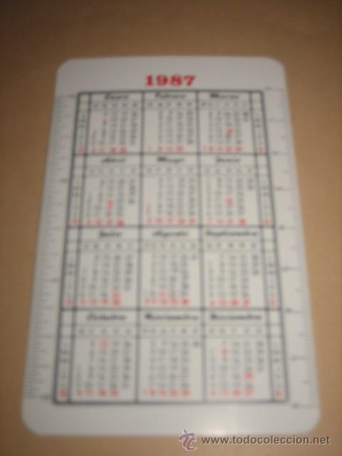 Coleccionismo calendarios: CALENDARIO MUNAUTO 1987 - Foto 2