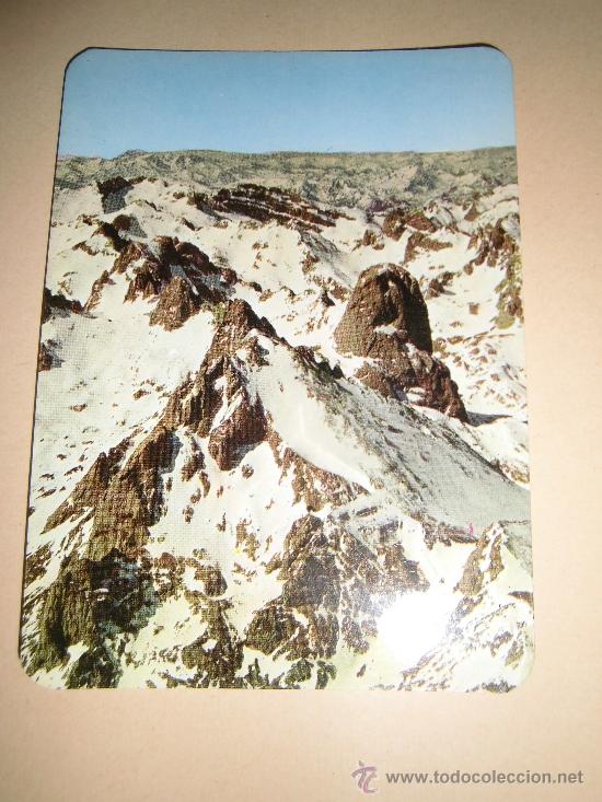 Colecionismo Calend&aacute;rios: CALENDARIO 1972  EDICIONES ALARDE    N&ordm; 493.-PICOS DE EUROPA -NARANJO DE BULNES