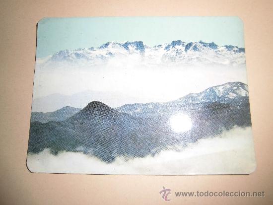 Colecionismo Calend&aacute;rios: CALENDARIO 1970  EDICIONES ALARDE    N&ordm; 60.-MAR DE NIEBLA VISTA AEREA PICOS DE EUROPA