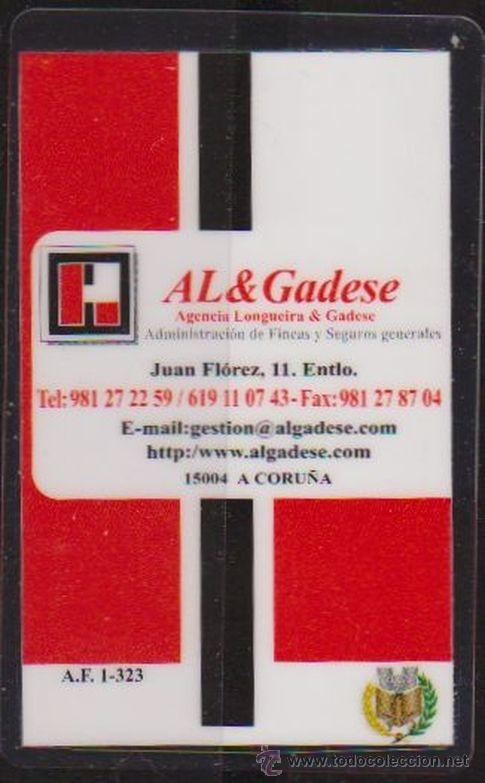 Colecionismo Calend&aacute;rios: Calendario Bolsillo AL&Gadese 2012 Plastificado Pocket Calendar Kalender Calendrier Kalendar