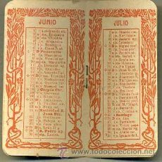 Coleccionismo Calendarios: ALMANAQUE DE BOLSILLO PARA EL AÑO 1908. Lote 34870992