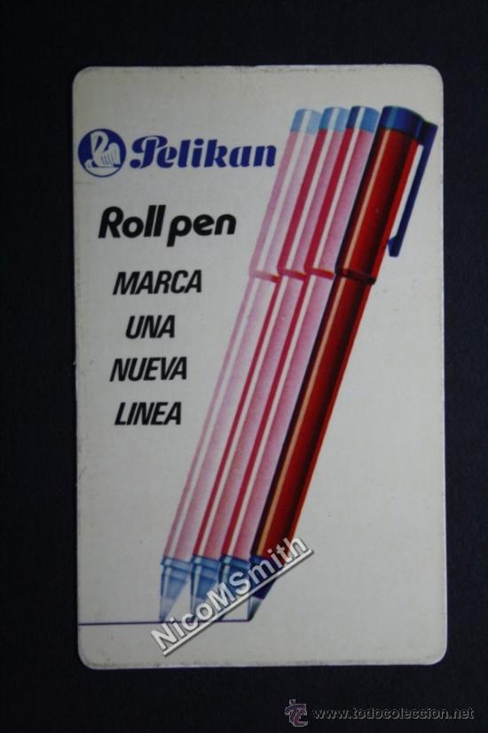Coleccionismo Calendarios: Calendario Publicitario A&ntilde;o 1981 - Pelikan Roll Pen  - Ref/342