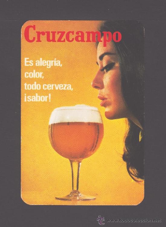 Coleccionismo Calendarios: Calendario de 1970 con publicidad de la cerveza Cruzcampo