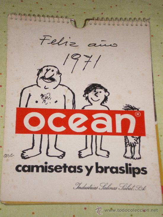Coleccionismo calendarios: LOTE DE  8 CALENDARIOS  DE LA MARCA OCEAN - Foto 2