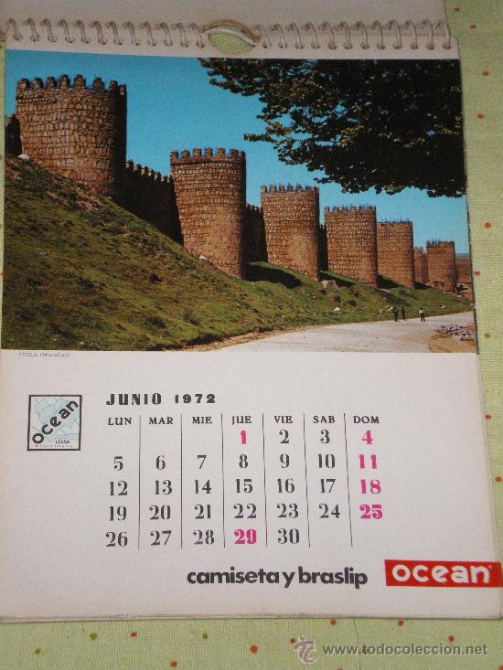 Coleccionismo calendarios: LOTE DE  8 CALENDARIOS  DE LA MARCA OCEAN - Foto 5