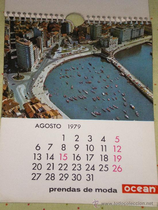 Coleccionismo calendarios: LOTE DE  8 CALENDARIOS  DE LA MARCA OCEAN - Foto 11