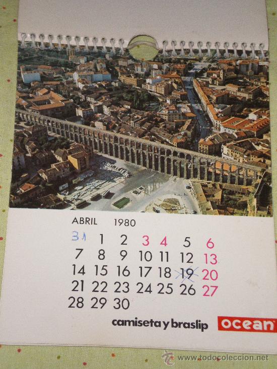 Coleccionismo calendarios: LOTE DE  8 CALENDARIOS  DE LA MARCA OCEAN - Foto 13