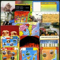 Coleccionismo Calendarios: 20 CALENDARIOS BOLSILLO - 1990. Lote 35617101