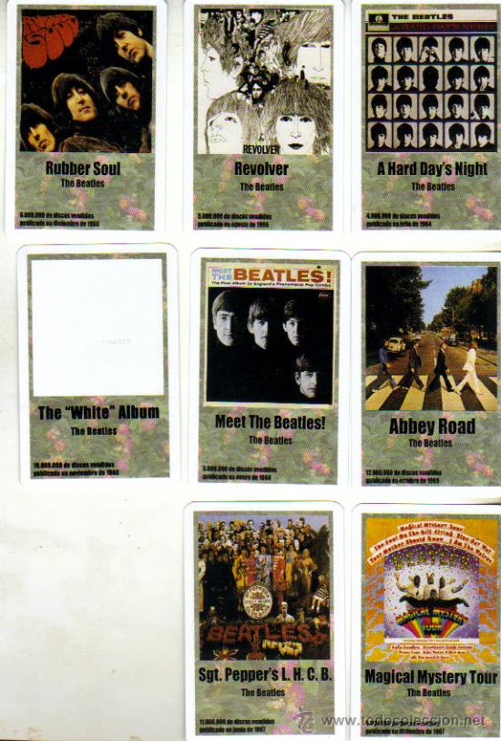 Coleccionismo calendarios: THE BEATLES***LOTE 8 CALENDARIOS A&Ntilde;O 2009