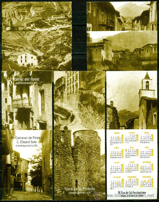 Coleccionismo calendarios: 9 Calendarios BAGA 2006 (Catal&aacute;n) - Foto 1