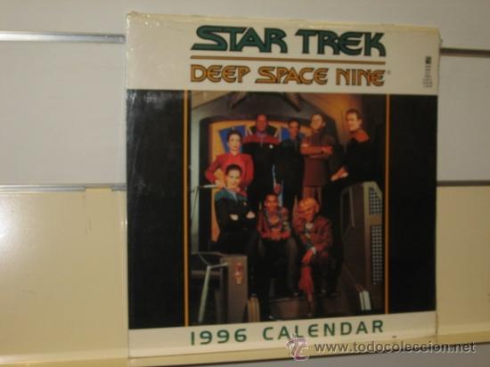Coleccionismo calendarios: CALENDARIO DE PARED STAR TREK DEEP SPACE NINE A&Ntilde;O 1996