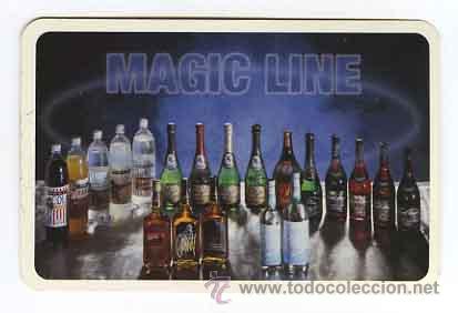 Coleccionismo Calendarios: Calendario - bebidas magic line, ( no se el pais) - a&ntilde;o1996