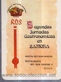 Coleccionismo Calendarios: CALENDARIO PUBLICITARIO HOSTAL RESTAURANTE DON SANCHO II. 1983