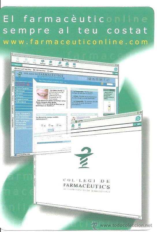 Coleccionismo Calendarios: Calendario 2001 Publicidad de Farmacias en Catalan