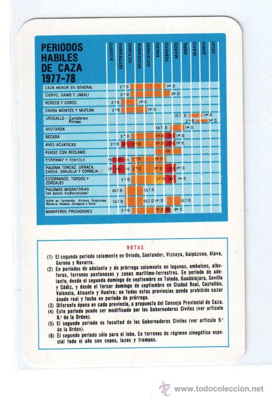 Coleccionismo calendarios: fournier 1978, nuevo - Foto 1