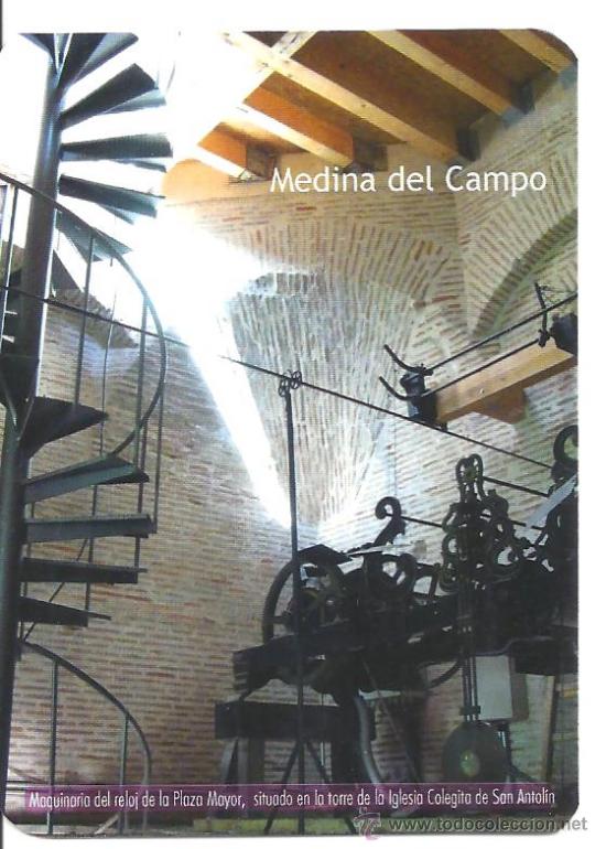 Coleccionismo calendarios: Calendario Reloj Pza. Mayor -Medina del Campo 2009