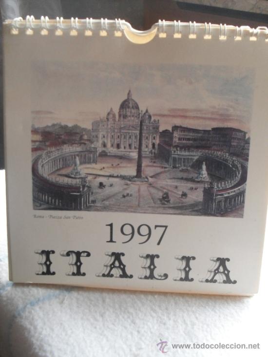 Sammeln von Kalendern: CALENDARIO DE SOBREMESA ITALIA 1997 - LITOGRAFIAS MONUMENTOS