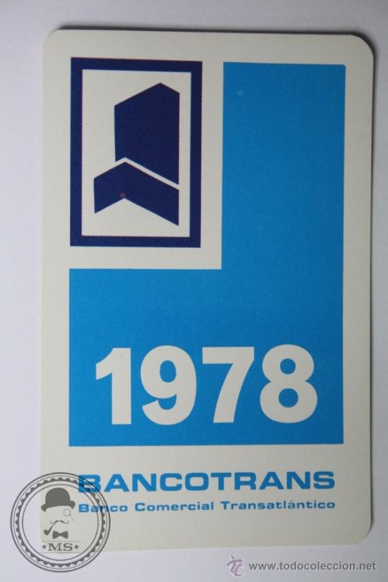 Sammeln von Kalendern: Calendario Heraclio Fournier A&ntilde;o 1978 - Bancotrans  - Ref196