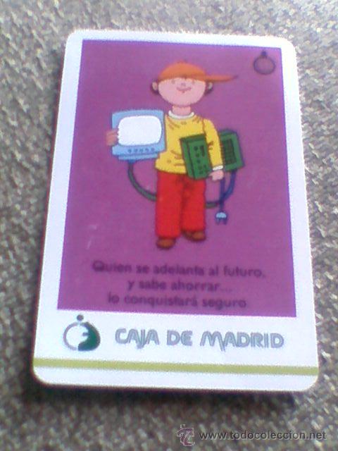 Coleccionismo Calendarios: Calendario Fournier 1988  Caja Madrid   ilustracion MIngote