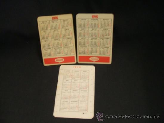 Coleccionismo calendarios: LOTE DE 3 CALENDARIOS - MAGGI 1976 - SIDOL 1973 - - Foto 2