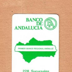 Coleccionismo Calendarios: CALENDARIO DE BOLSILLO BANCO DE ANDALUCÍA H. FOURNIER 1989 . Lote 36856141