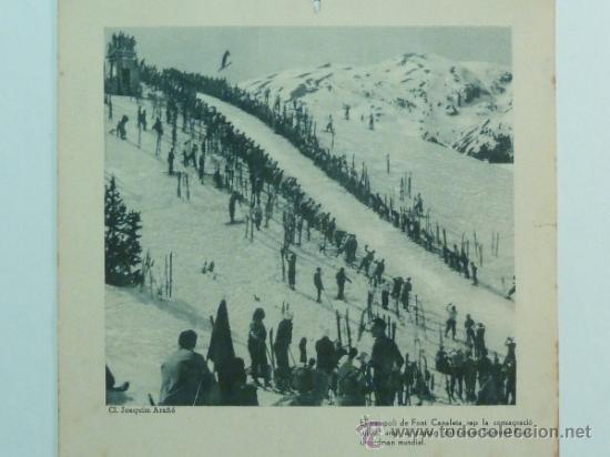 Coleccionismo calendarios: 1935 - CALENDARI DEL CENTRE EXCURSIONISTA DE CATALUNYA - Foto 4