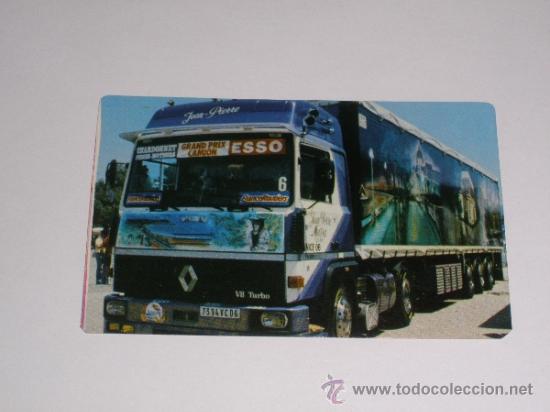 Coleccionismo Calendarios: CALENDARIO PORTUGAL 1989 /1990 - CAMION RENAULT V8 TURBO - PUBLICIDAD REVISTA CAMION