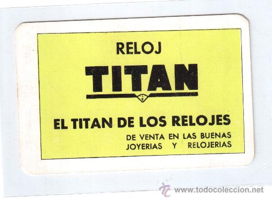 Coleccionismo calendarios: calendario titan 1966, nuevo - Foto 1