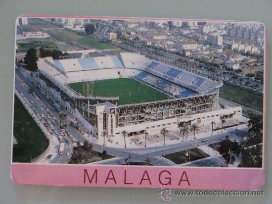 Coleccionismo Calendarios: CALENDARIO DE DEPORTES. A&Ntilde;O 1996. M&Aacute;LAGA CLUB DE F&Uacute;TBOL, ESTADIO LA ROSALEDA.