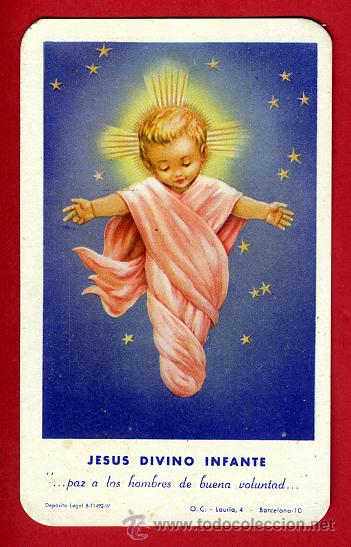 Sammeln von Kalendern: CALENDARIO DE PUBLICIDAD, JESUS DIVINO INFANTE , 1962 ,  ORIGINAL, CAL8157