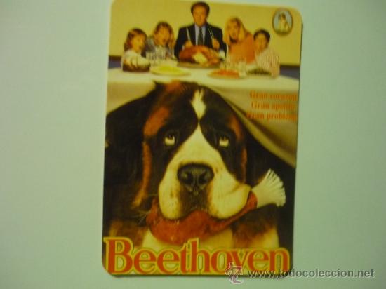 Coleccionismo Calendarios: calendario cine pelicula beethoven .-1995