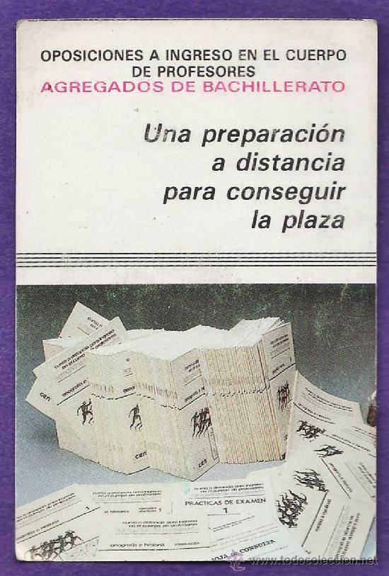 Collezionismo Calendari: calendario bolsillo - cen / centro de estudios academicos - a&ntilde;o 1987