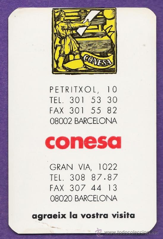 Collectables Calendars: calendario bolsillo - conesa / barcelona - catalan - a&ntilde;o 1993