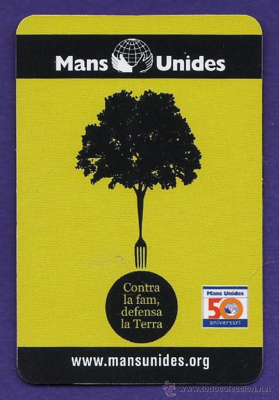 Collezionismo Calendari: calendario bolsillo - mans unides - catalan - a&ntilde;o 2010