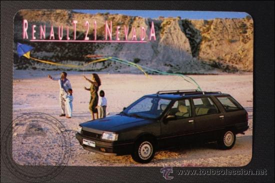 Sammeln von Kalendern: Calendario Heraclio Fournier A&ntilde;o 1988 - Renault 21 Nevada - REF193