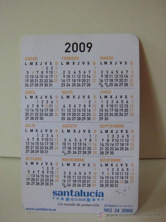 Coleccionismo calendarios: SANTA LUCIA 2009 - Foto 2