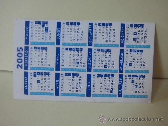 Coleccionismo calendarios: HOTEL AVENIDA  LA CORU&Ntilde;A 2005 - Foto 2