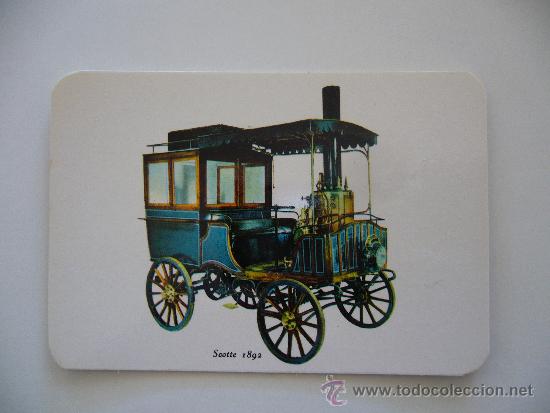 Coleccionismo Calendarios: Calendario coches antiguos. A&ntilde;o 1972. Gray. F&aacute;bria de Flores Walkiria. Scotte 1892.