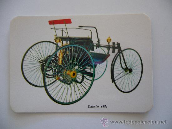 Coleccionismo Calendarios: Calendario coches antiguos. A&ntilde;o 1972. Gray. F&aacute;bria de Flores Walkiria. Daimler 1889.