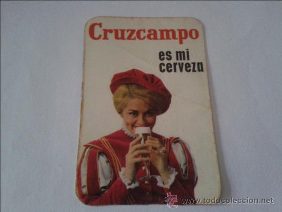Coleccionismo Calendarios: CALENDARIO 1965  CRUZCAMPO ES MI CERVEZA
