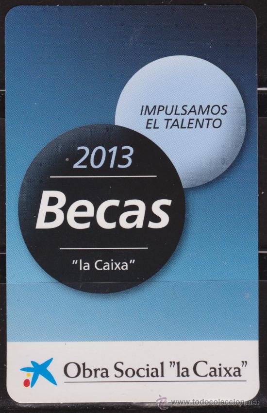 Colecionismo Calend&aacute;rios: Calendario Bolsillo La Caixa 2013 Becas Pocket Calendar Kalender Calendrier Kalendar