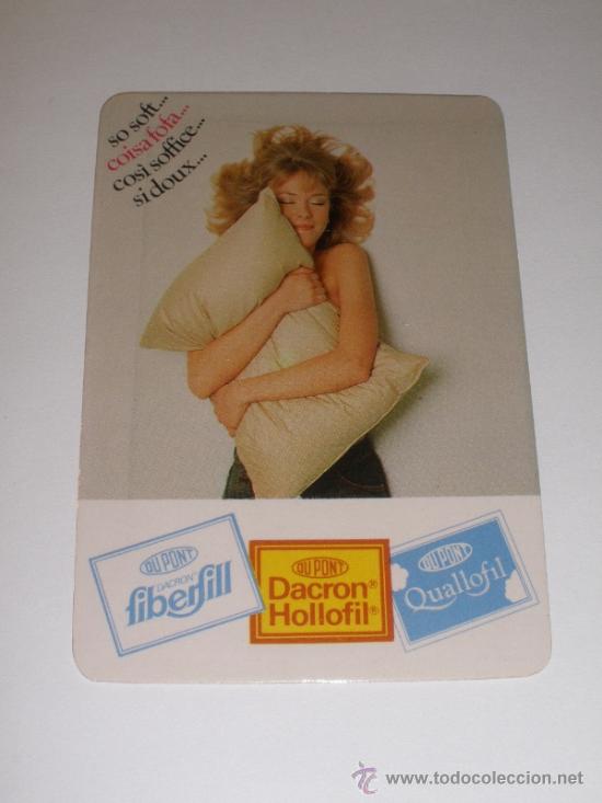 Coleccionismo Calendarios: CALENDARIO PORTUGAL 1986 - PUBLICIDAD DU PONT (MUJER)