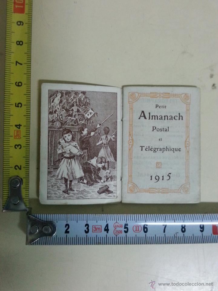 Coleccionismo calendarios: CALENDARIO DE 1915 MINI (FRANCES) - Foto 4