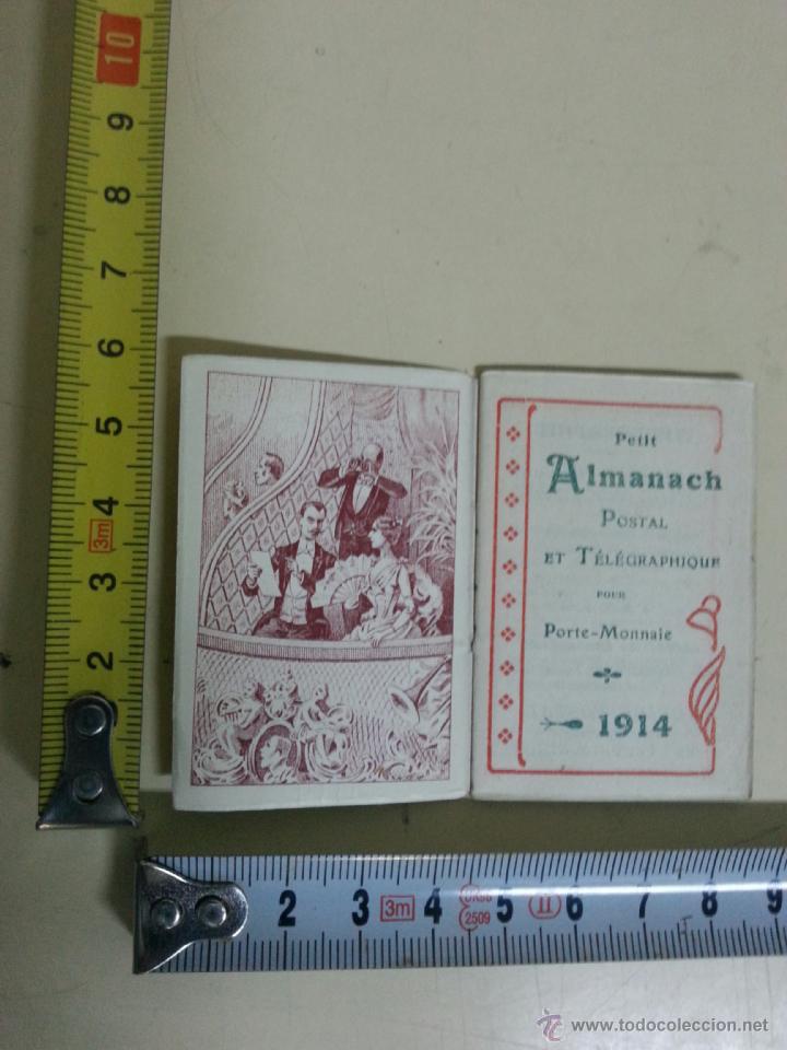 Coleccionismo calendarios: CALENDARIO DE 1914 MINI (FRANCES) - Foto 3